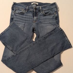 Hollister Women's Straight Leg Blue Jeans